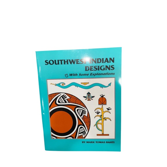 Vintage Southwest Indian Designs By Mark Bahti Copyright 1994 Craft Book - Picture 1 of 5
